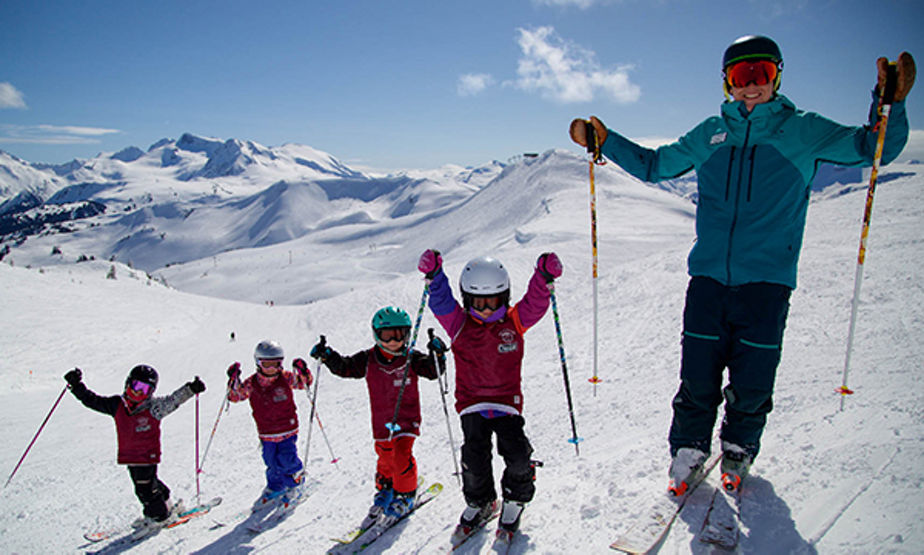 Kids ski school Whistler Blackcomb